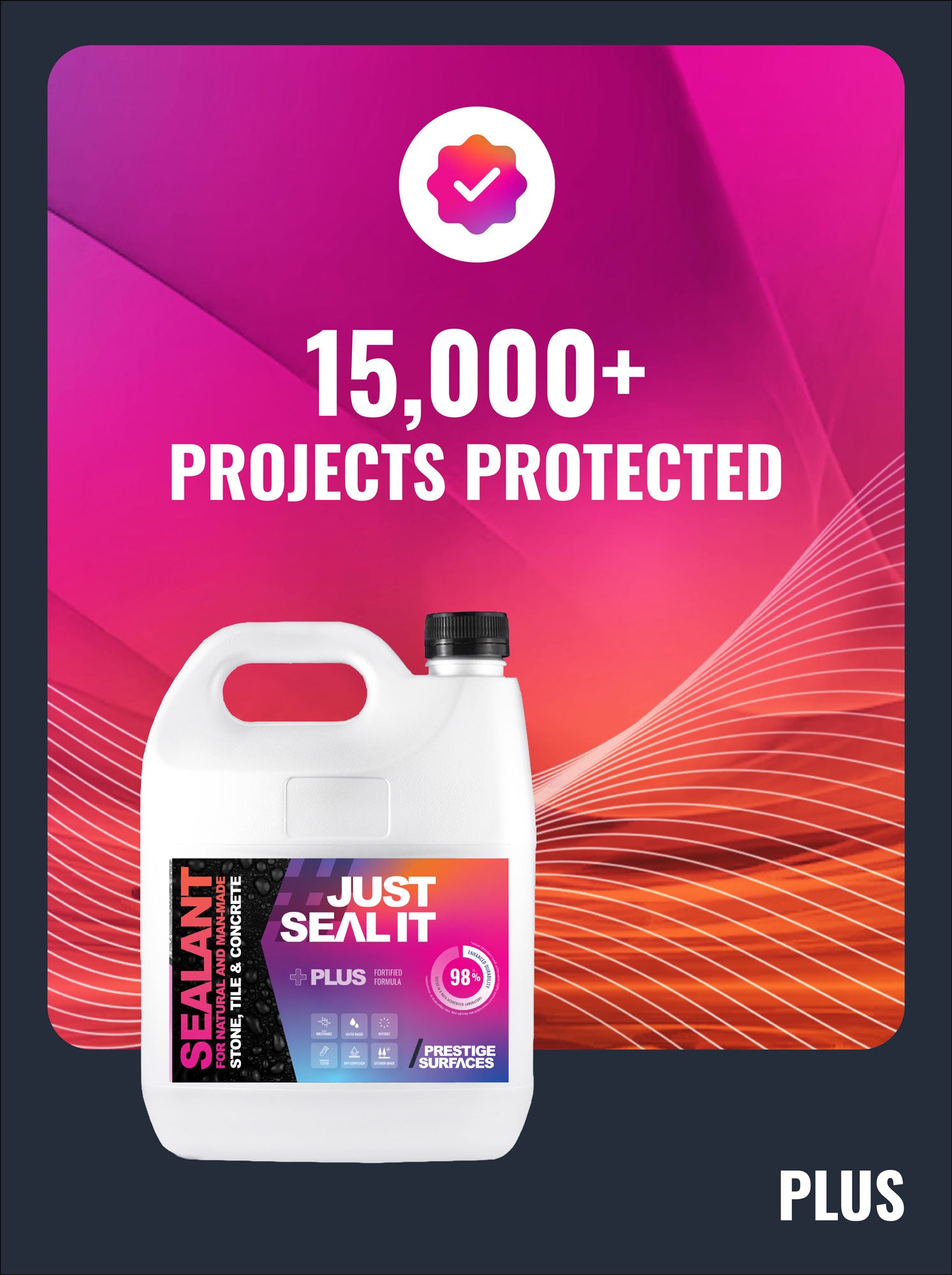 #JUSTSEALIT PLUS CLEAN & SEAL PACK