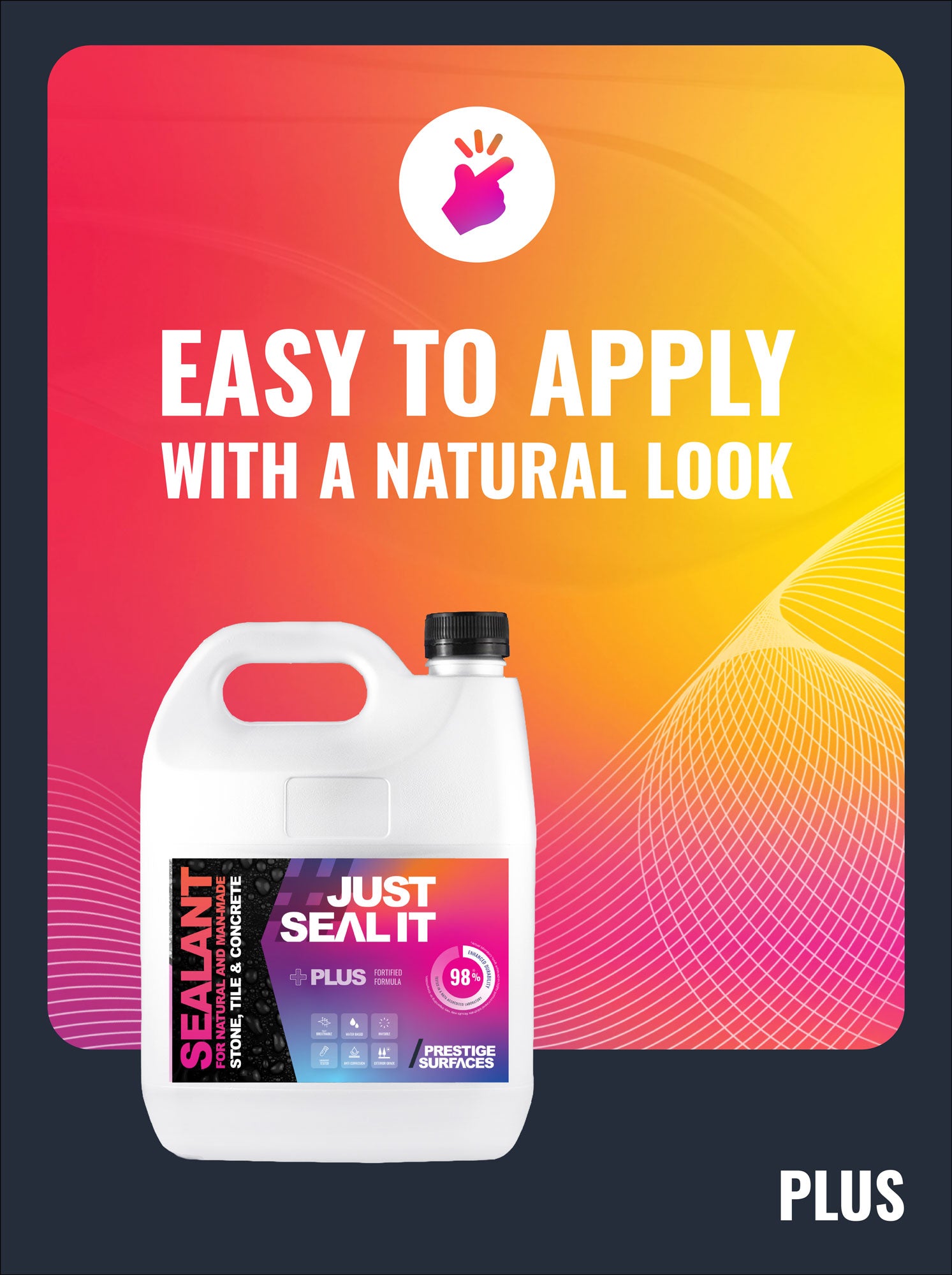 #JUSTSEALIT PLUS CLEAN & SEAL PACK